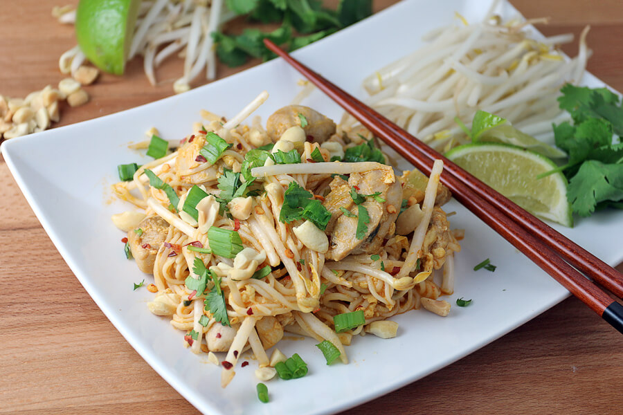 Keto Chicken Pad Thai | Ruled Me