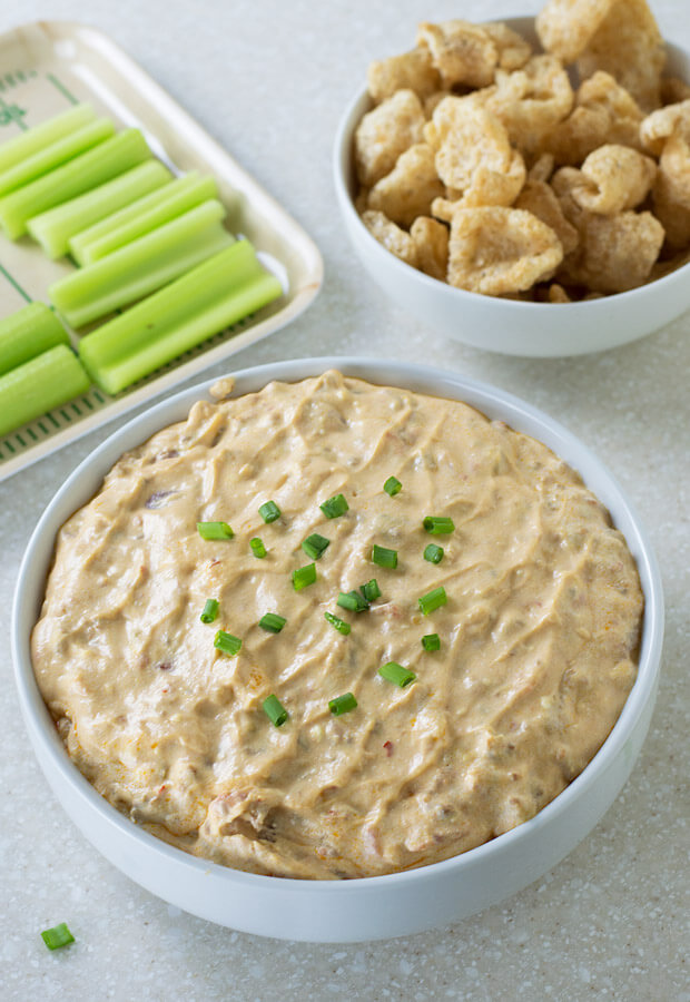 Spicy Sausage Cheese Dip | Ruled Me